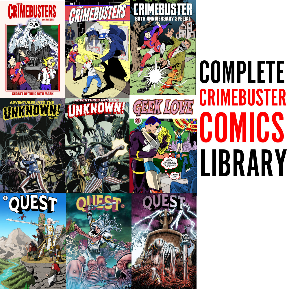 The Complete Crimebuster Comics Library